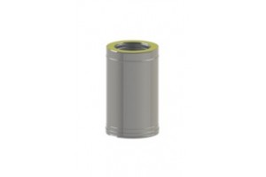 Dvisienis dūmtraukis L-0,5m DN 160/210 (AISI-316L) D2-1001-0160-050-011-V Dvisienis dūmtraukis L-0,5m DN 160/210 (AISI-316L) D2-1001-0160-050-011-V